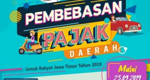 Pembebasan Pajak Kendaraan Pemprov Jatim