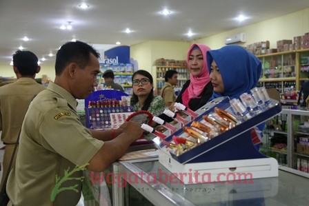 Sidak Mamin dan Kosmetik